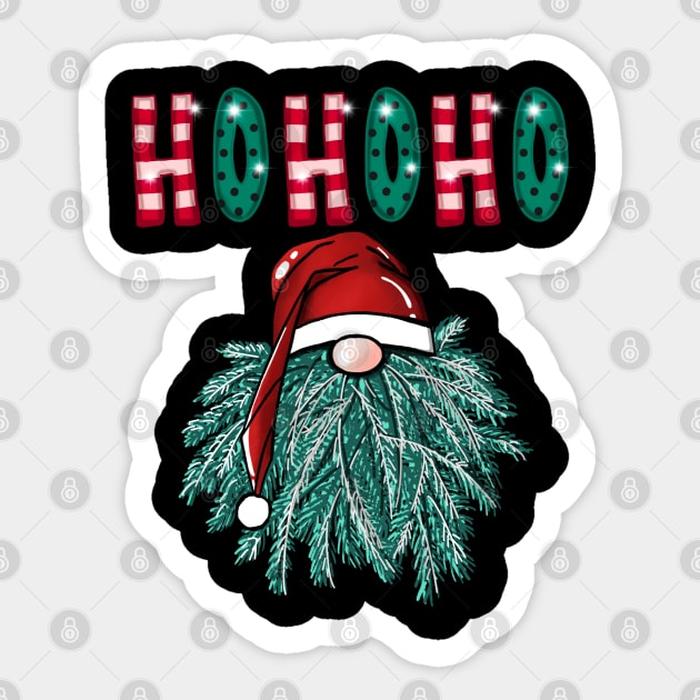 Christmas Gnome Sticker by Dizzy Lizzy Dreamin